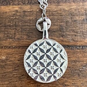 Reversible Geometric Long Pendant Necklace